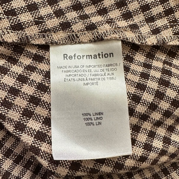 Reformation Daria Linen Mini Dress - Picture 12 of 14